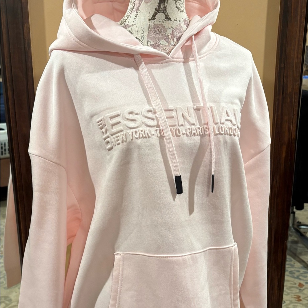 Drill Essentials Light Pink Hoodie